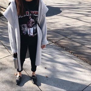 Urban Outfitters Long Hooded Coat